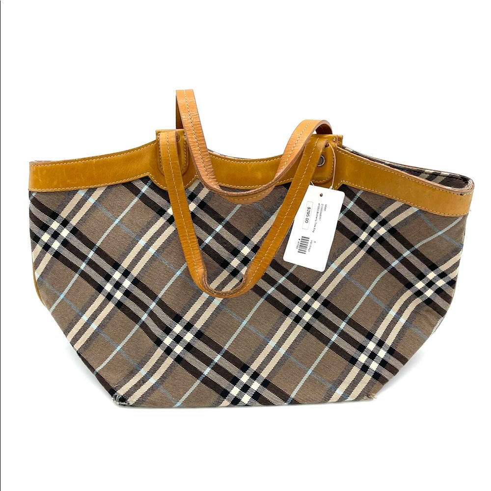 Authenticated Burberry Novacheck tote